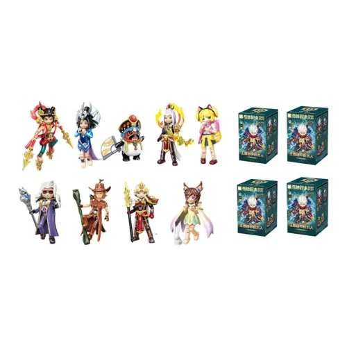 Keeppley Honor of Kings Ultra King Конструкторы Уровень 1 Звездный Уровень Сунь Укун Слепые коробки