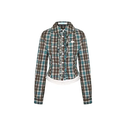 Umoumo Женские Рубашки