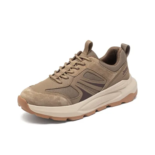 Jeep Амортизация Износостойкий Низкий Топ Альпинизм Походная обувь Мужская