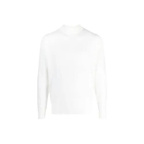 JOHN SMEDLEY Белый Мужской Трикотаж