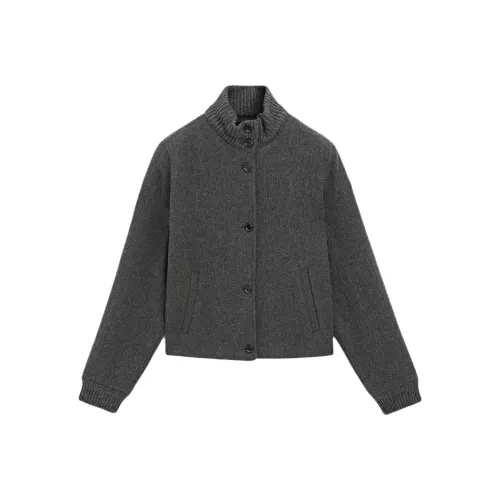 Massimo Dutti Хлопковый пуховик женский