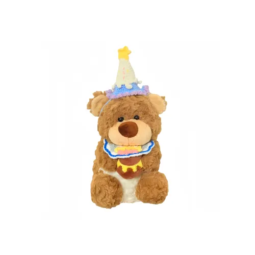 LOGISTAR Супер милая Пудреная Медведица Куклы Плюшевая Кукла 22 см Длина Тела