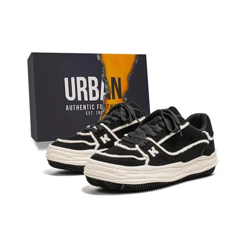 URBAN AUTHENTIC Износостойкие Легкие Противоскользящие Низкие Кроссовки для скейтбординга Мужские