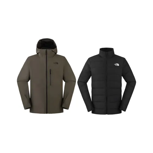 The North Face TABLE Водонепроницаемый и Дышащий Теплый Ветровка Мужская