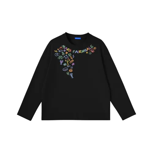 FAIRWHALE Длинный рукав Т-рубашка Мужская