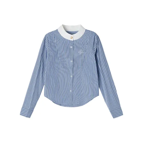 IKYOU Синий Женская Рубашка