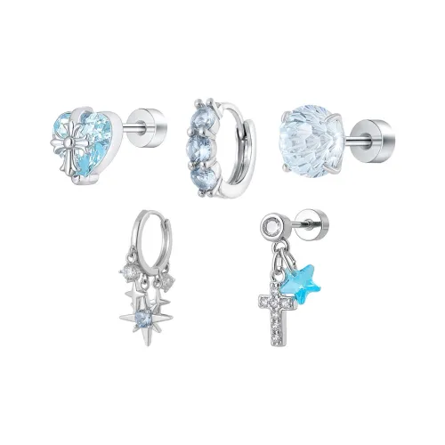 JianKai Серьги из титанового стального сплава Унисекс