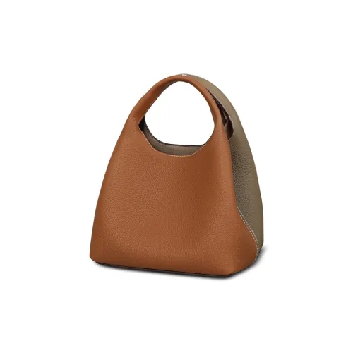 VINEY Коровья кожа Сумка Обычный Женский Серый и Коричневый