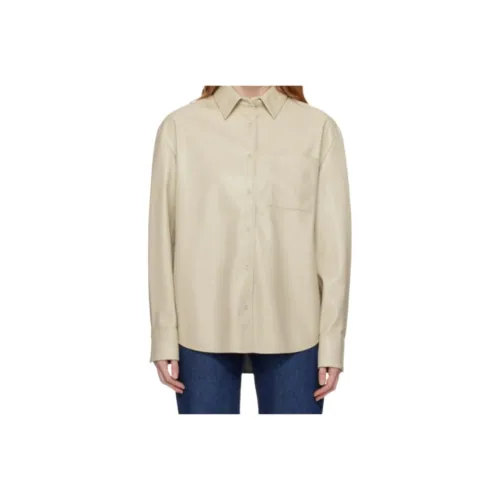 THE FRANKIE SHOP Телесный Женские Рубашки