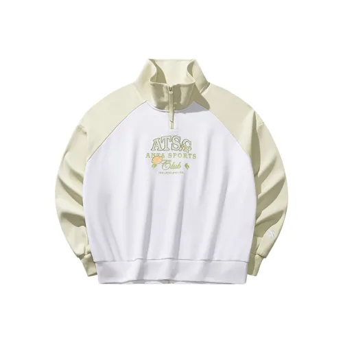 ANTA Светло-лимонный Желтый Женский Свитшот