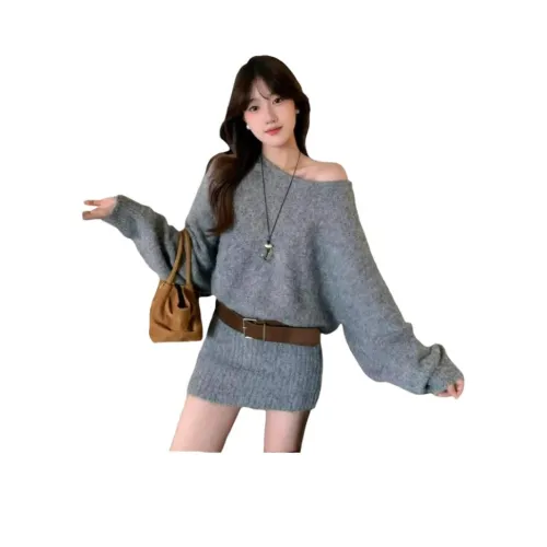 Sky Swan KNIT Длинная Юбка Женская