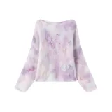 Фиолетовая бабочка