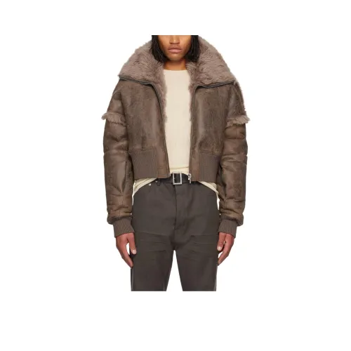 Rick Owens RO Кожаная куртка мужская