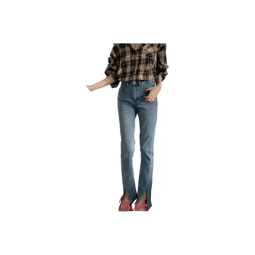 COVER TIME Blue Women's Jeans COVER TIME Синий Женские Джинсы