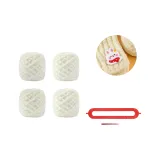 Айвори 4 шт Ледяной стик Голова кролика + Вязаная ткань Волшебный инструмент