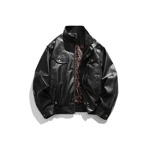 TAIKONGBEAR Кожа Куртка Унисекс