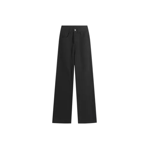 MAISON VINSON Черные Унисекс Джинсы