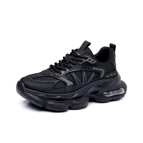 POPULAR ROUSE PR Амортизация устойчивость к истиранию легкий дышащий противоскользящий низкий топ массивные кроссовки Мужской