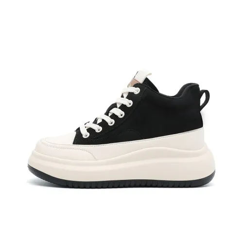 RED DRAGONFLY Повседневные Спортивные Кроссовки с Увеличением Высоты Баланс MID Топ Скейтборд Кроссовки Женские