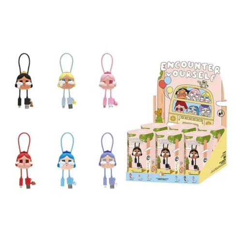 POP MART CRYBABY Encounter Yourself Коллекция Слепые коробки Один Mystery Коробка Целая коробка 6 шт