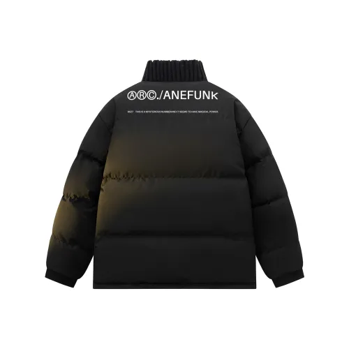 ArcaneFunk Стеганый хлопковый пуховик унисекс