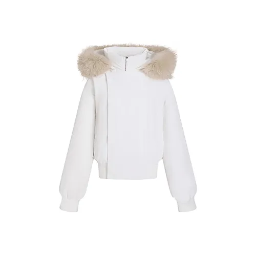 NATHANIA Белый Унисекс Пуховики