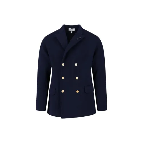 LARDINI Морской Синий Мужской Деловой Костюм