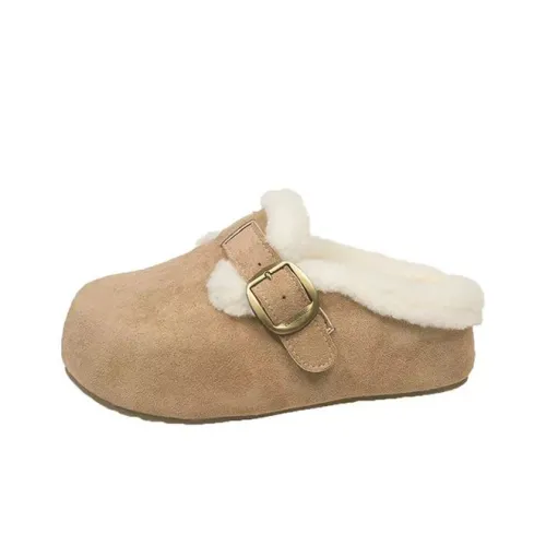 WJA Резиновая подошва противоскользящие устойчивые к истиранию полуподушенные домашние тапочки для женщин