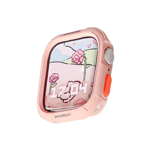 Dresself Защитный чехол для Apple силиконовый материал корпуса совместимо с Iwatch S9 8 7 6 5 4-м поколением Ultra