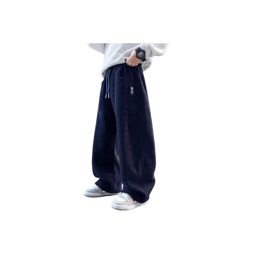 Подростки Mu Tong teenager Вязаные тренировочные брюки