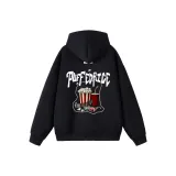 Черный с флисовой подкладкой