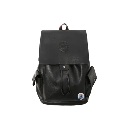 Banner The Piggy ПУ (полиуретан) Рюкзак Унисекс Черный