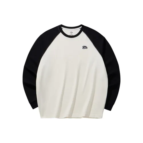 ANTA Айвори Белый Основной Черный 1 Мужская Футболка