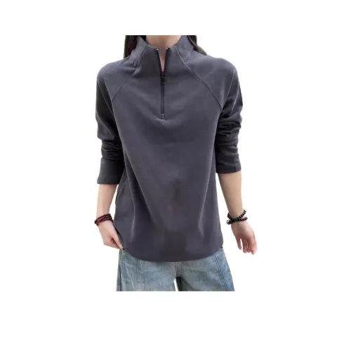 SHEXIU Темный кофейный унисекс свитшоты