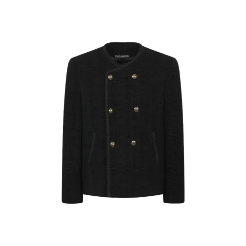 DOGANSON Черное Унисекс Пальто
