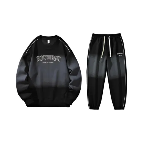 HATCHESSEL Круглый вырез Свитшот Комплект Мужской