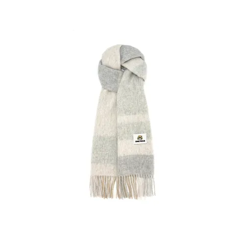 ONE PIECE Шарфы из овечьей шерсти унисекс