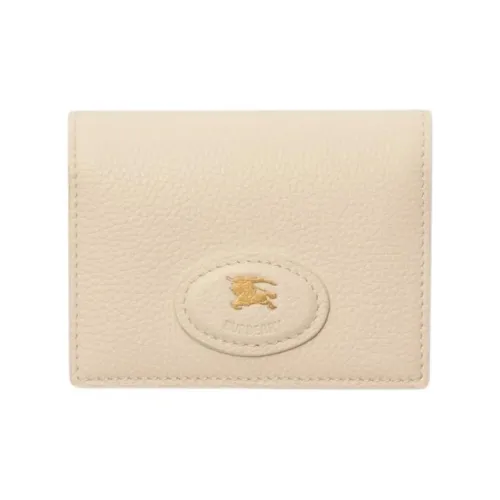 Burberry Bloomsbury Телячья кожа Держатель для карт Женские Светлый бежевый