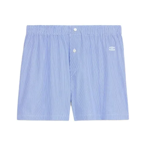 Celine Повседневные шорты женские синие