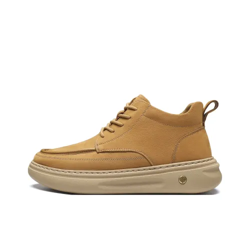 ST SAT Устойчивый к истиранию Легкий Увеличивающий высоту Термический MID Топ Повседневная обувь Мужская