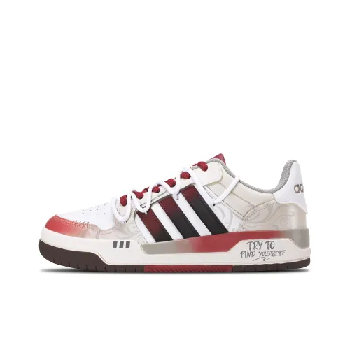 ADIDAS NEO ENTRAP Устойчивые к истиранию низкие скейтбордические кроссовки унисекс красные коричневые