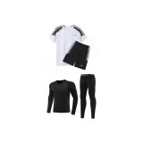 2401 Белый комплект (Длинный рукав, большемерный, рекомендуется выбирать размер, пуховик)