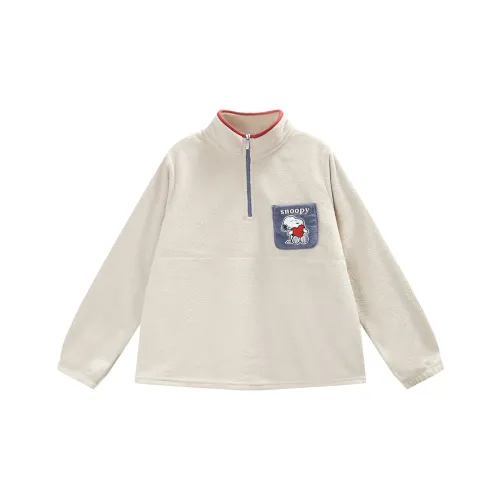 GUKOO X SNOOPY Пижамный топ Мужской Айвори