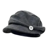 Чёрный Серый [Облако Стайлинг | Дизайн с кнопками | Винтаж с оборками]