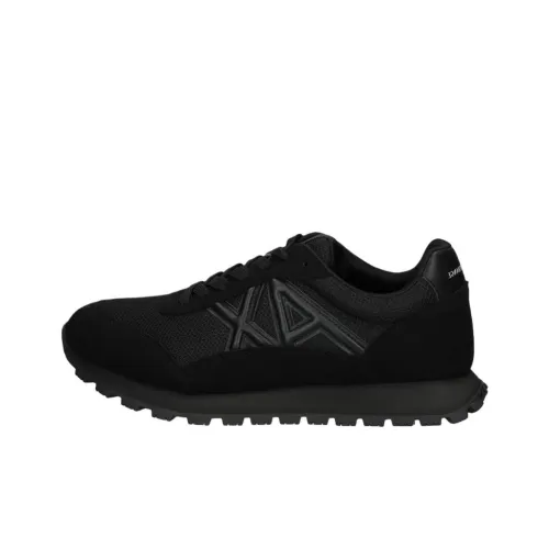 ARMANI EXCHANGEAE Низкий топ Повседневная обувь Мужской Черный