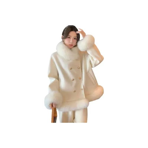 YOUSEKOO Белый Женский Плащ