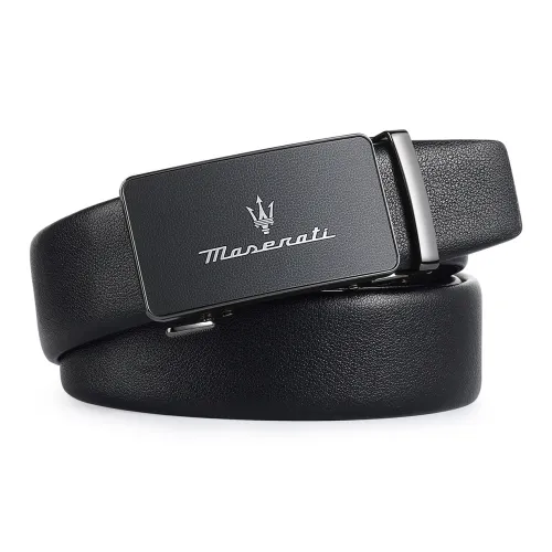 Maserati Ремешок из коровьей кожи мужской металлический 3,5 см