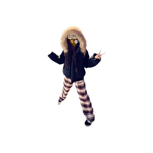 DANJUE Черный Унисекс Пуховики