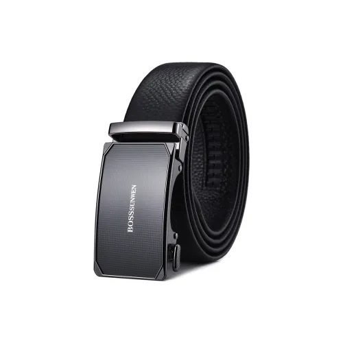 BOSSSUNWEN Ремни из коровьей кожи Мужской 3,5 см