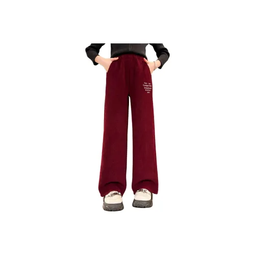 Подростки Mu Tong teenager Вязаные тренировочные брюки